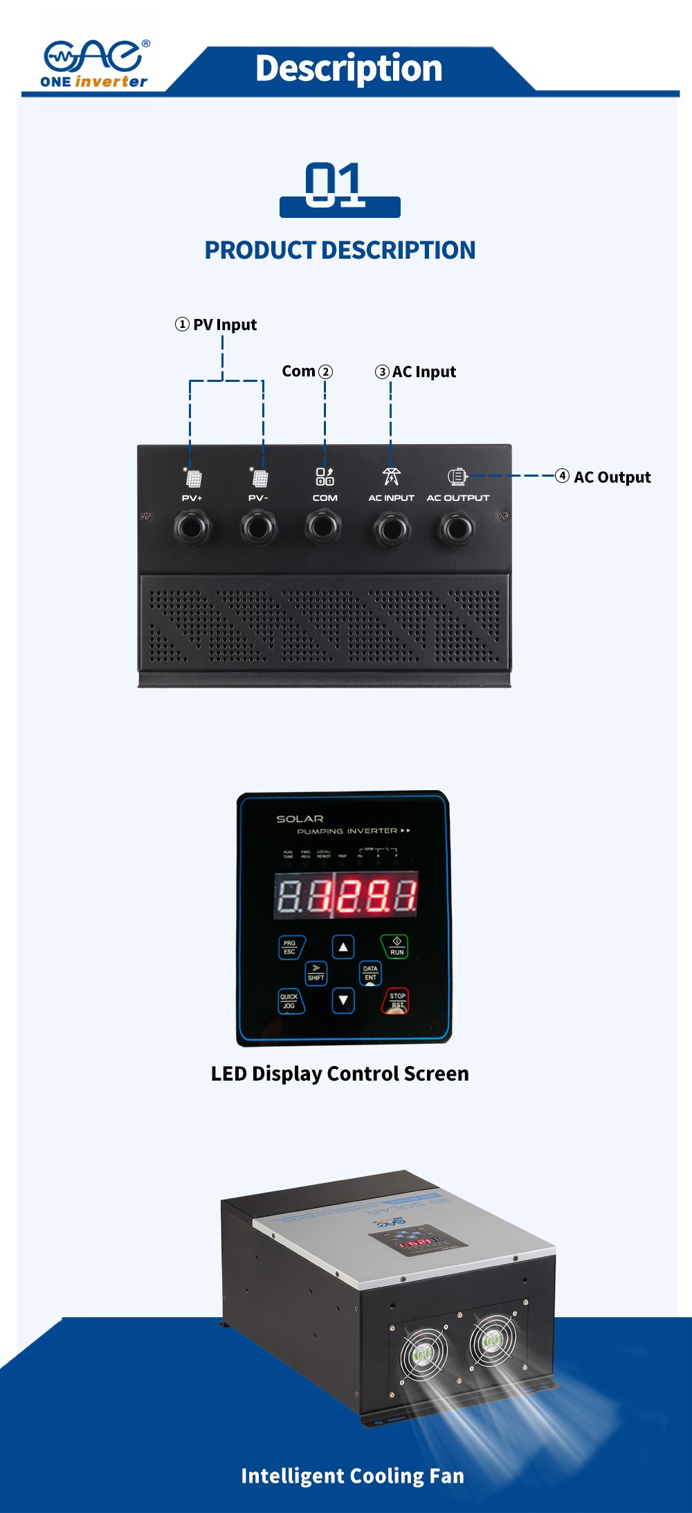 water pump solar inverter